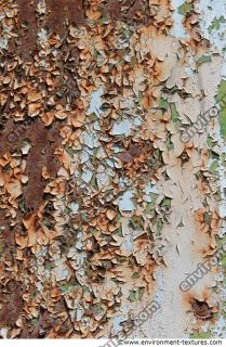 Photo Texture of Metal Paint Peeling